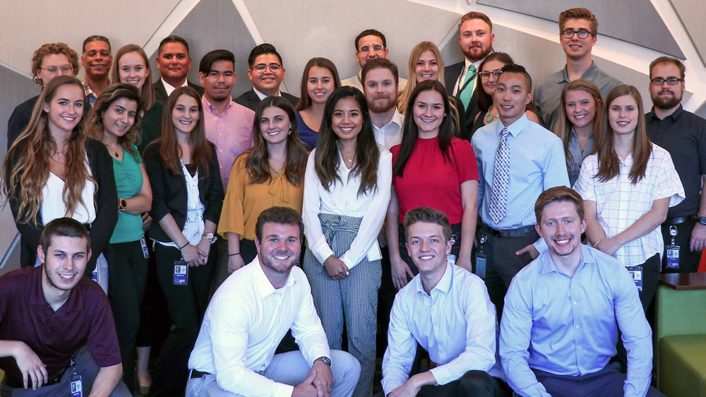 Intern program graduates