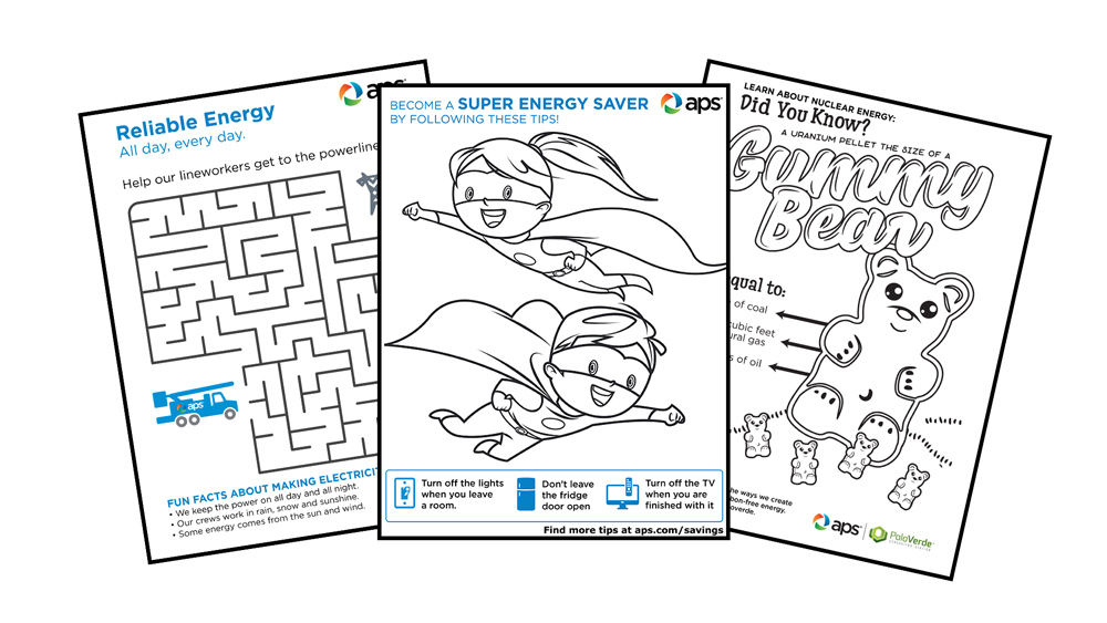 APS Coloring Sheets