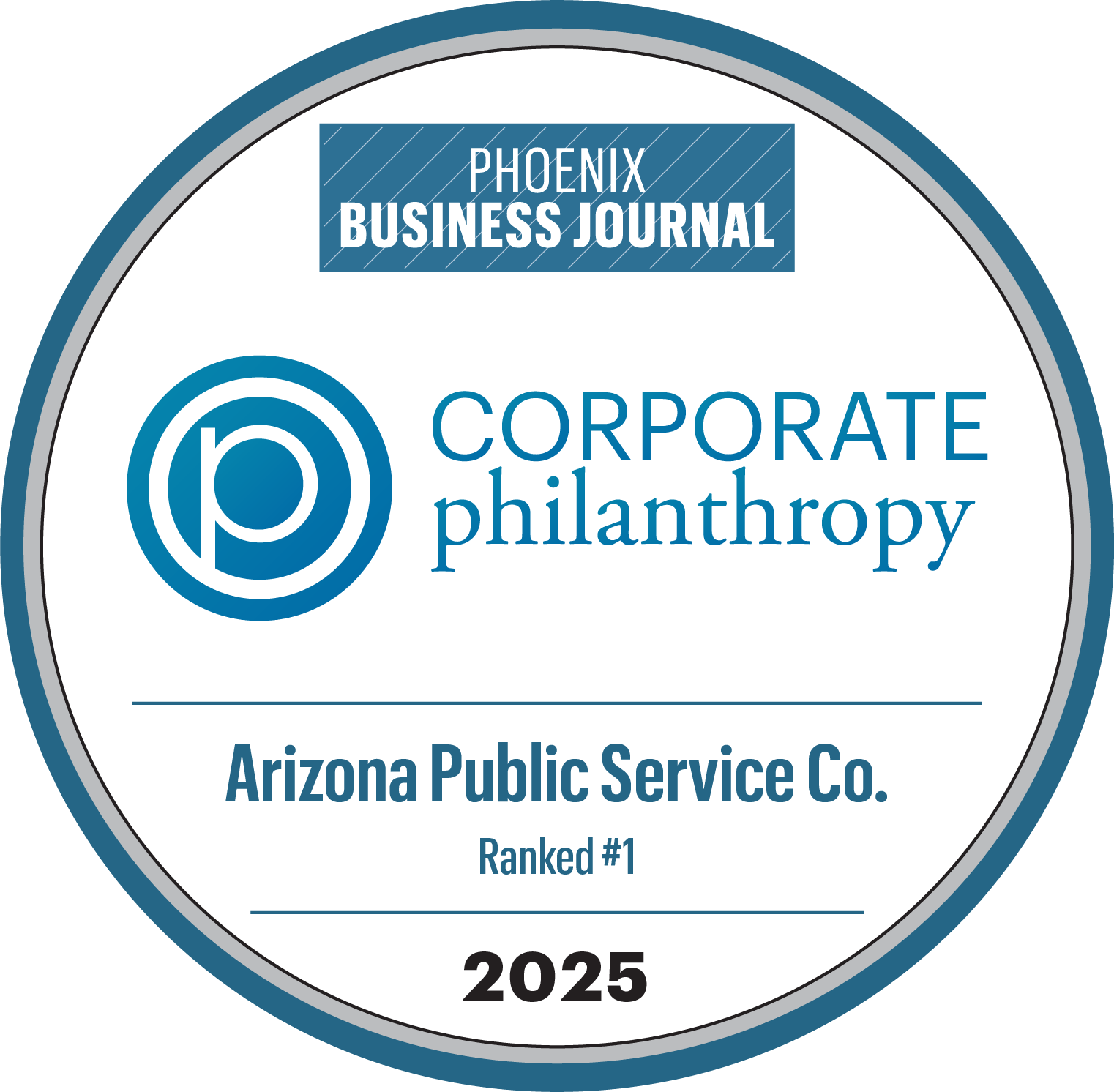 Ganador del premio Filantropía de la revista Phoenix Business Journal