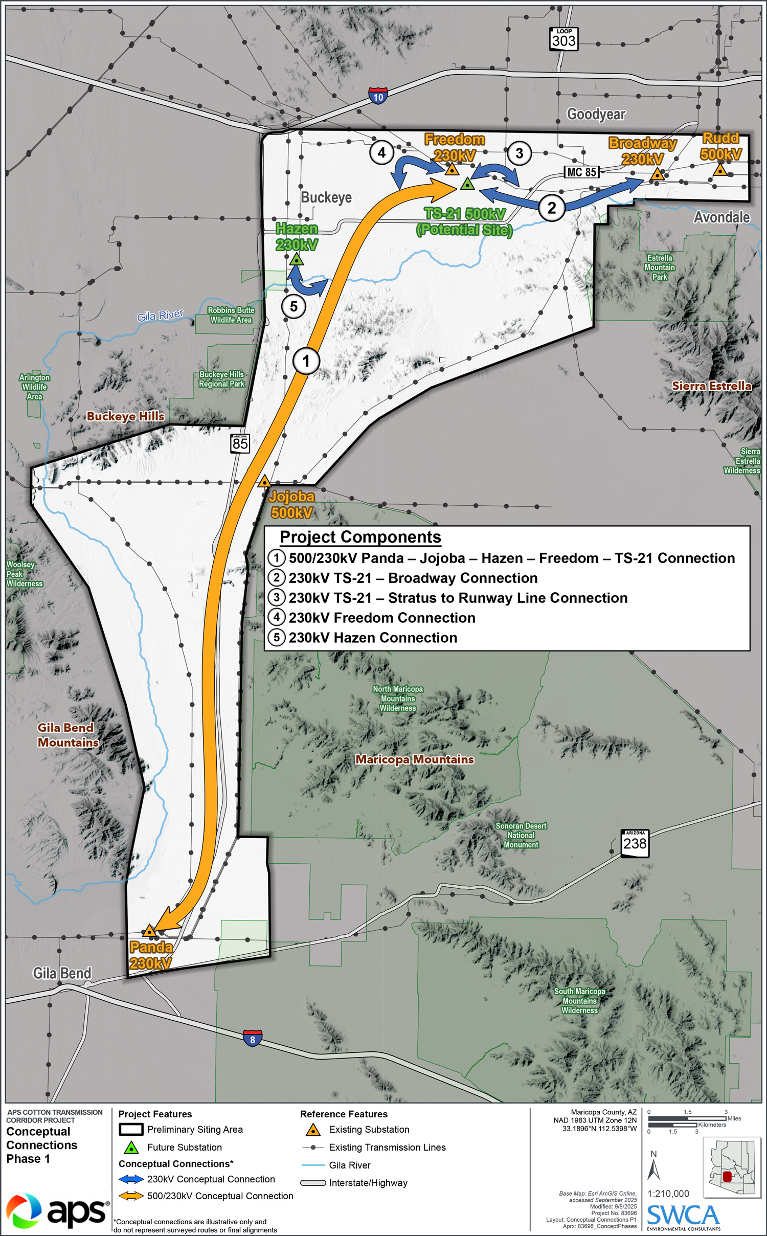Phase 1 map