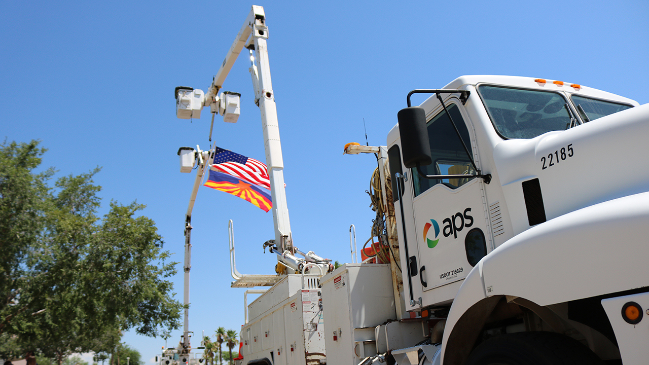 APS service truck