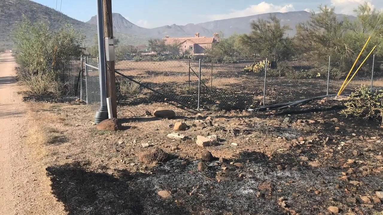 Cicatriz de quemadura de fuego