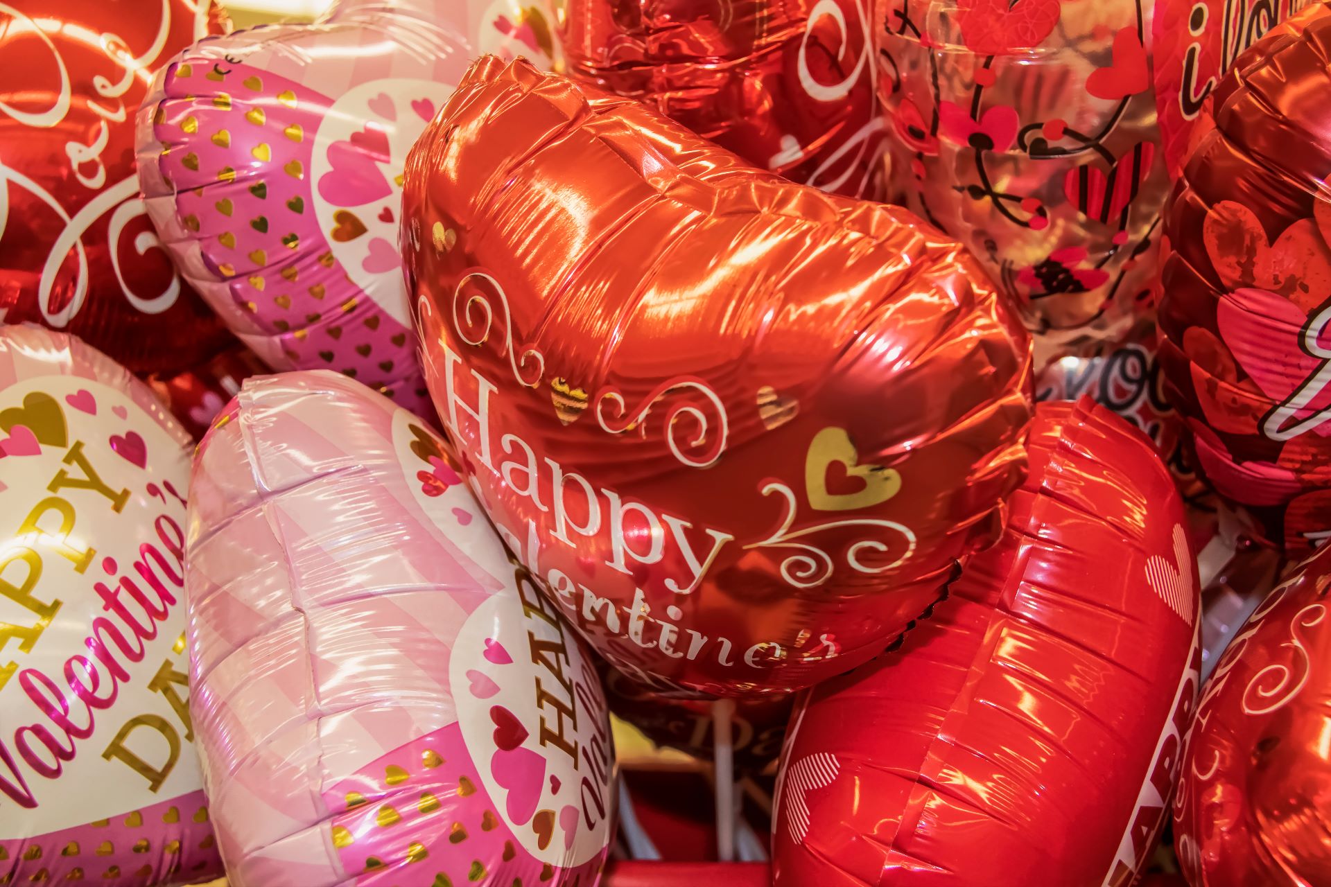 ballons valentines day
