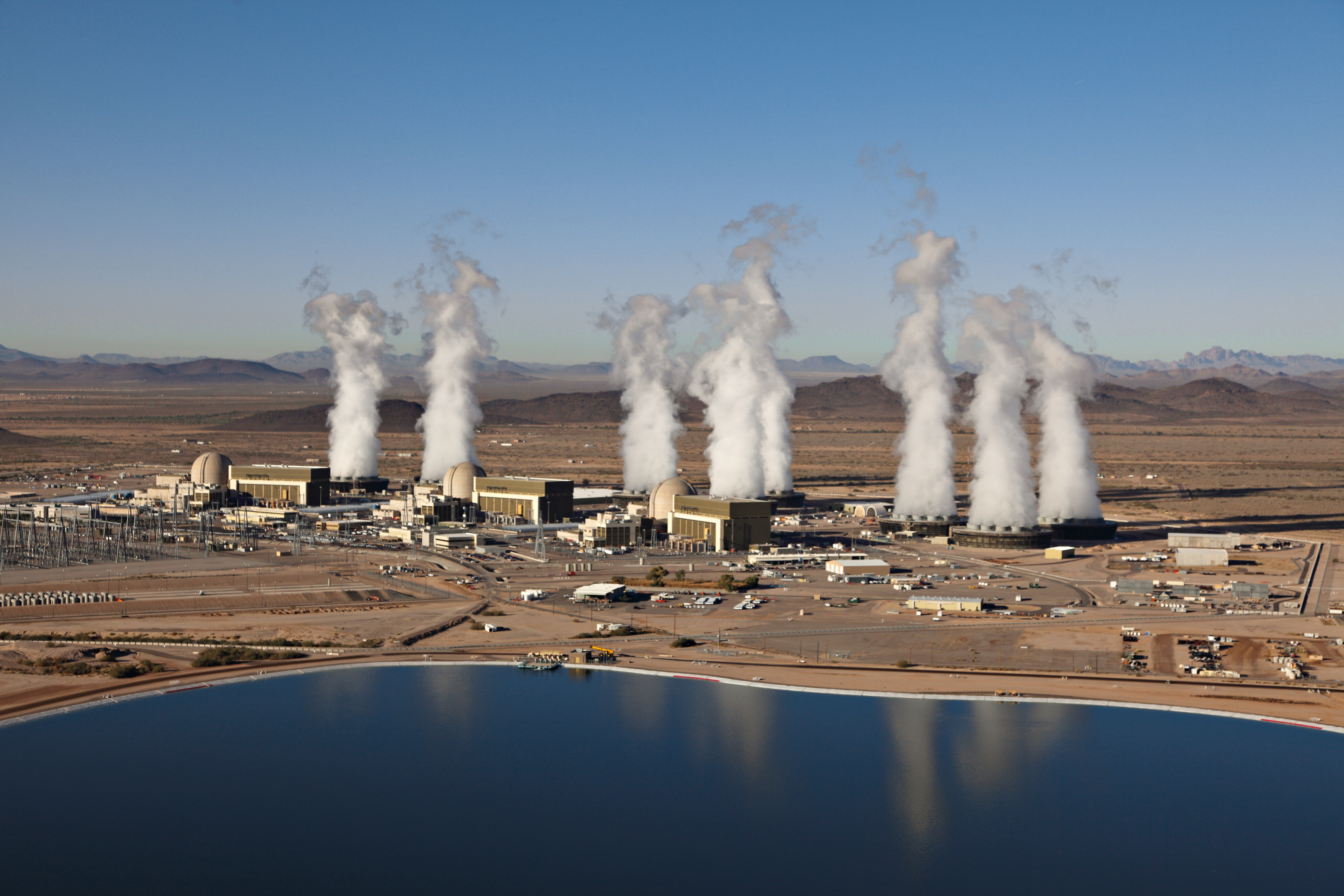 Palo Verde Nuclear Plant aerial image