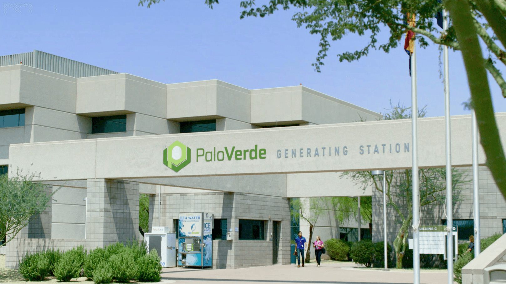 Entrance to Palo Verde Generating Station.