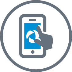 Icon showing the APS app