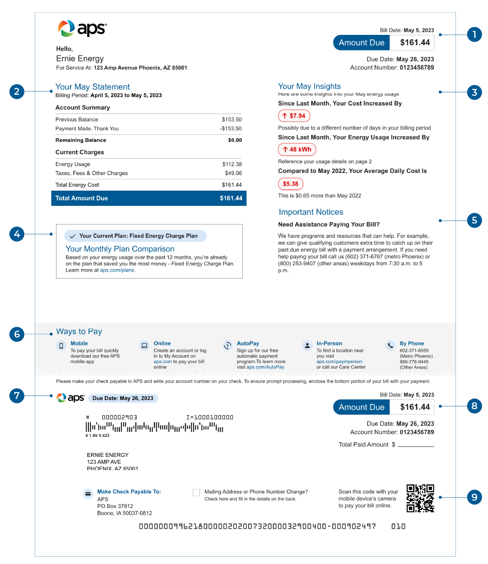Fixed Energy Charge Page 1