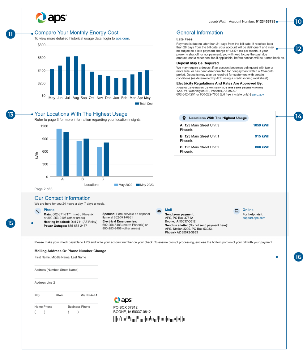 Summary Billing Page 2