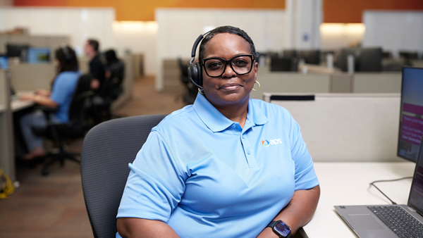 Call center representative