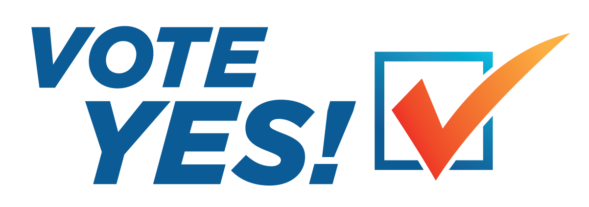 Vote Yes! graphic
