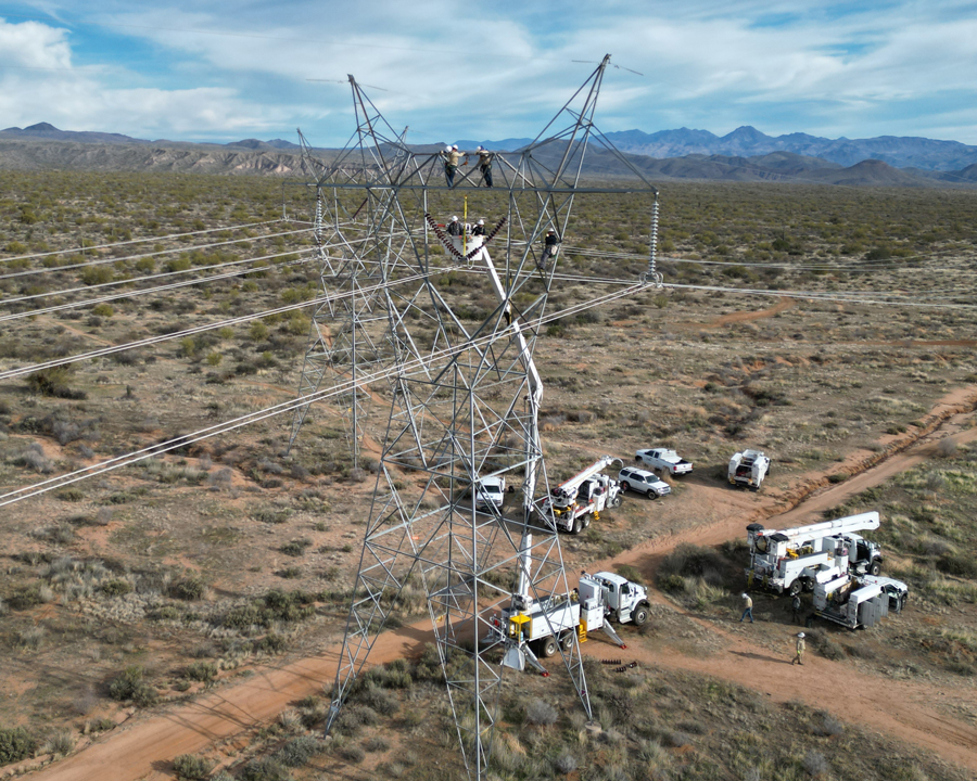 Transmission line work